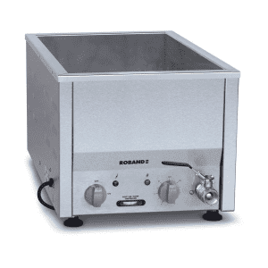 Roband Counter Top Bain Marie narrow with thermostat 2 x 1/2 size,