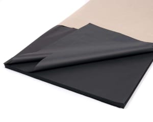 Black Tissue Paper Acid Free Ream 500 sheets Gift Wrap