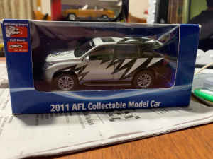 2011 AFL Collectable Model Car Toyota Prado Collingwood