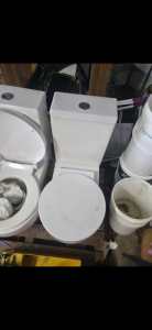 2x caroma toilets 