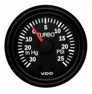 VDO Mechanical Turbo Charger Gauge 150077004