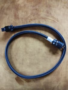 Audiophile power cable Furutech connectors
