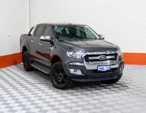 2016 Ford Ranger PX MkII XLT Grey 6 Speed Sports Automatic Double Cab Pick Up