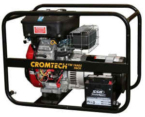 Cromtech 8000W / 7500W Briggs Vanguard Petrol Electric Start Generator