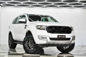 2018 Ford Everest UA MY18 Trend (RWD) (5 Yr) White 6 Speed Automatic SUV