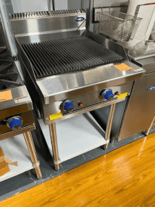 New Commercial Char Grill 600mm Gas With Stand 2Yr Warranty Chargrill