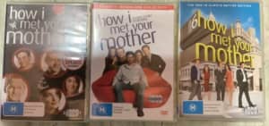 Used DVD’s HOW I MET YOUR MOTHER 9 Disc’s 3 Covers