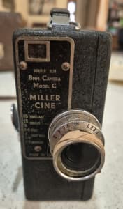 Miller Cine 8mm Camera Model C - Rare Find