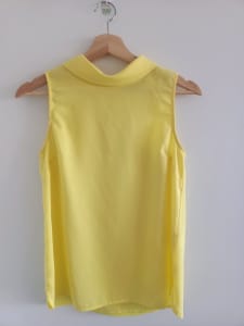 Yellow top- Size 8 - like new 
