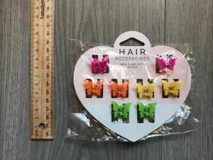 (Brand new) Hair styling accessories - Mini butterfly hair clips