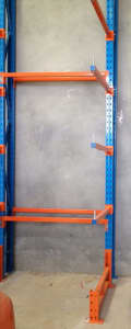 Single Sided Cantilever Racking Add-On bay 4877mm tall with 600mm Arms