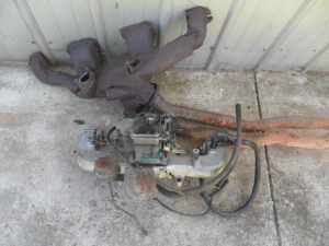 HOLDEN WB VARAJET CARBY MANIFOLD & EXHAUST COMMODORE VH VC SEDAN