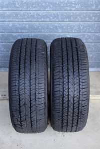 BRIDGESTONE Dueller HT 684ii pair of 265/60 R18 size tyres