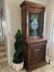 French antique wine/ glass cabinet