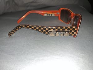 Bright Gucci sunglasses vintage orange
