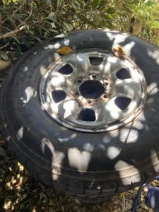 Hilux 16” Tyres w/ Steel Rims