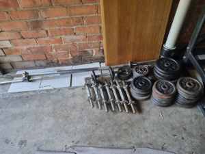 Dumbbel, Barbell, and Weights