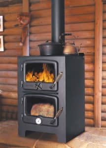 Nectre Bakers Oven Wetback Wood Heater Fireplace