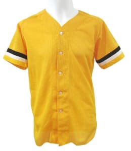 Furies Baseball Jersey Warriors Movie Uniform Pinstripe Button