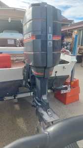 Marina Outboard 100hp 2 stroke oil injected