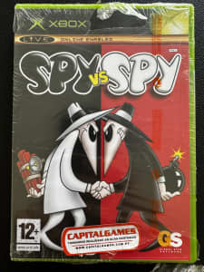 Microsoft XBOX: Spy vs Spy - Brand New Factory Sealed! PAL