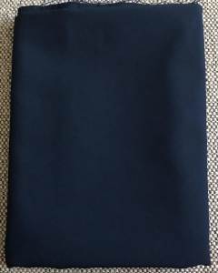 NAVY STRETCH FABRIC/MATERIAL 2.6 METRES NEW