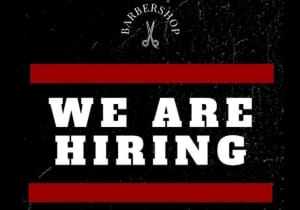 Looking for experienced Barber full-time/part-time 