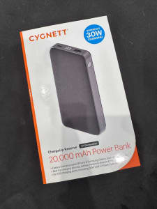 ChargeUp Reserve 2nd Generation 20,000 mAh Power Bank - Black