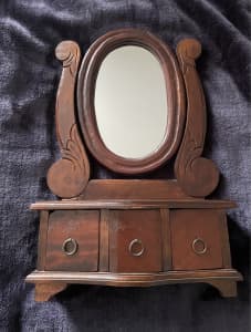 Old dresser mirror