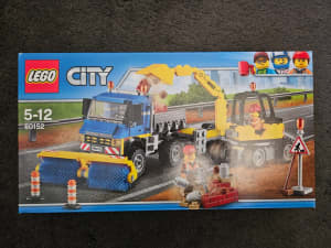Lego City 60152 Sweeper and Excavator