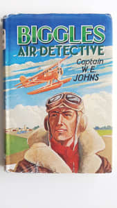 Biggles Air Detective by Capt. W.E. Johns. HB with DJ