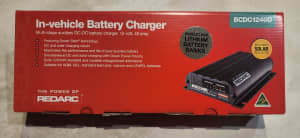 Brand New Redarc BCDC1240 battery charger