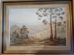 Australian Landscape Oil Painting