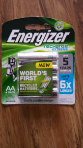 Energizer aa rechargable batteries $15
