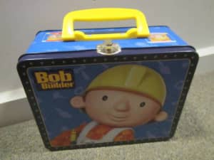 kids lunch box baby toddler bob the builder tv show towel