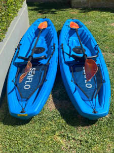 Seaflo Adult Kayaks and Paddles