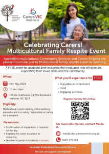Carers event in Geelong! 
