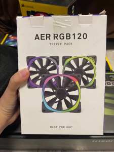 NZXT Aer RGB 120mm Fan Triple Pack