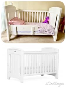 Boori Cot (includes mattress and toddler panel)