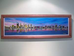 Corrugated Country Art - Perth Cityscapes
