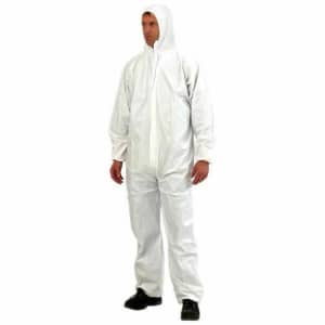 Disposable overalls size L coverall paint chemicals spray hazards