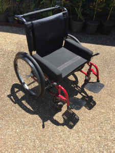 Wheelchair Rigid Frame-Wide Seat - $980