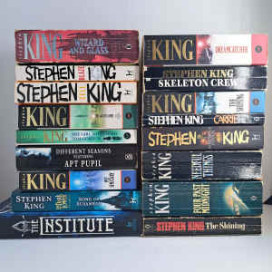 Vintage & modern Stephen King Books Horror