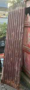 corrugated iron rusted patina sheets