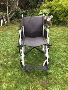 A wheel chair
