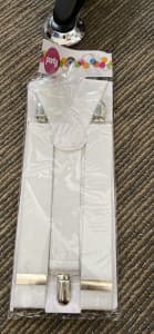 Clip on Braces / suspenders for pants (new) adult free size
