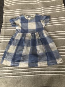 Peter Alexander Baby Girl Linen Short Sleeves Dress & Bloomer, 18-24M