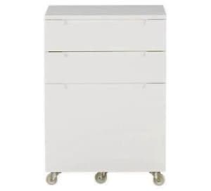 NEW IN BOX Adapt 3 drawer Filing cabinet white 💵Afterpay available 💵