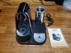 Unused Capsule Compatible Prima Coffee Machine and Milk Frother