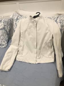 Carla Zampatti Vintage Bomber Jacket- 100% Cotton Size 10!